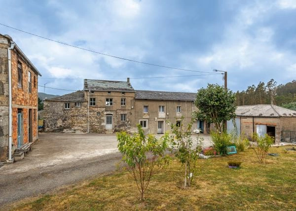 Galicia, Lugo, Ourol, country house, close view