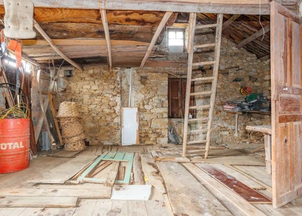 Galicia, Lugo, Ourol, country house, in restoration