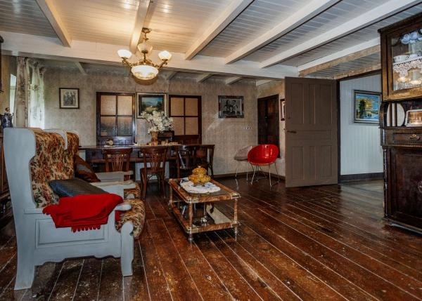 Galicia, Lugo, Pontenova, country house, living room 