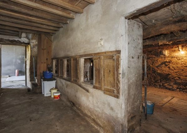  Galicia, Coruña, Abegondo, granja, nave vacas 3