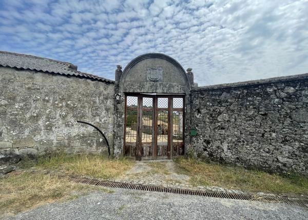 Galicia, Lugo, Panton, pazo, country house, main gate