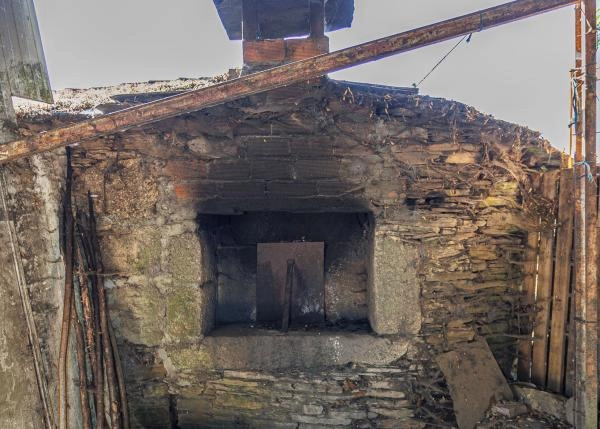 Galicia, Lugo, Outeiro de Rei, horno