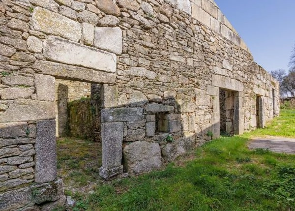 Galicia, A Campiña Lugo, casa de campo, ruinas 2