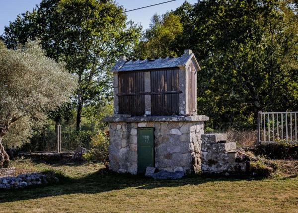 Galicia, Lugo, Guitiriz, horreo