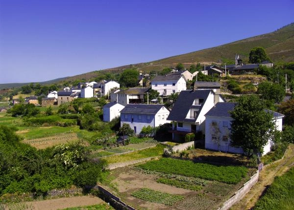 Leon, Bierzo, vista area a distancia