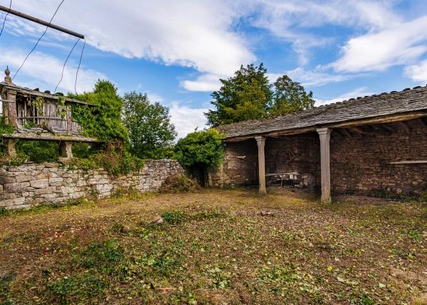 Galicia, Lugo, Picato, casa de campo, pajares etc.
