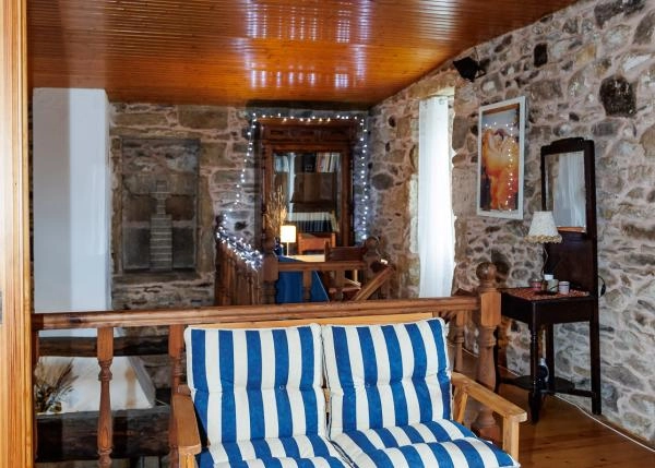 Galicia, Lugo, Guitiriz, casa de campo, salita