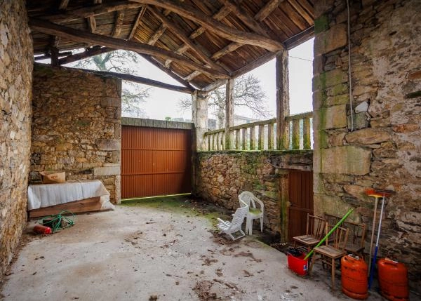 Galicia, Lugo, Guitiriz, casa de campo, pajar 