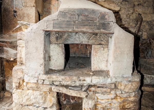 Galicia, Lugo, Guitiriz, casa de campo, horno