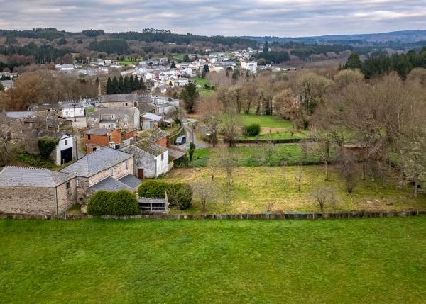 Galicia, Lugo, Guitiriz, casa de campo, vista area 21