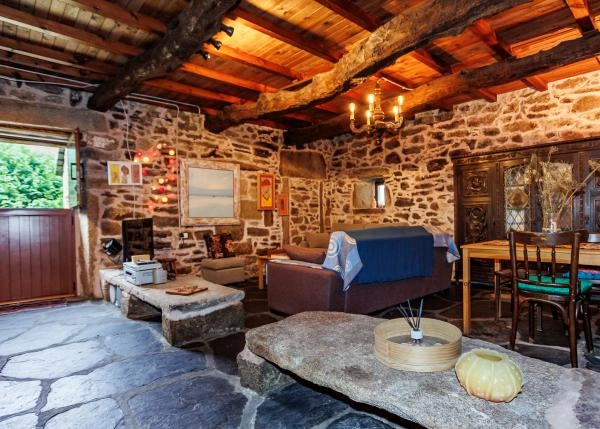  Galicia, Lugo, Guitiriz, casa de campo, salon 2 