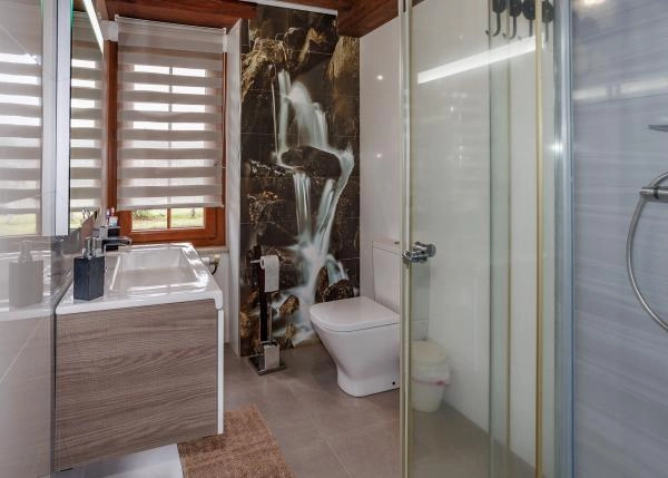 Galicia. Coruña, Mañon, casa de campo, baño 1