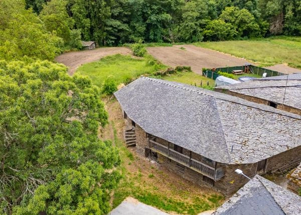 Galicia, Lugo, Samos, vista area  7