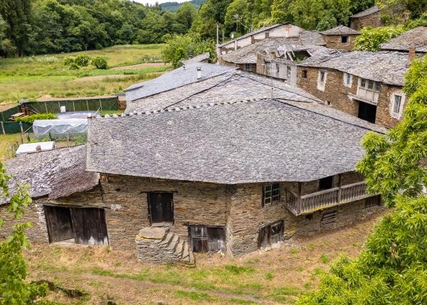 Galicia, Lugo, Samos, vista area 8