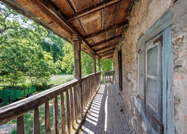 Galicia, Lugo, Samos, balconada