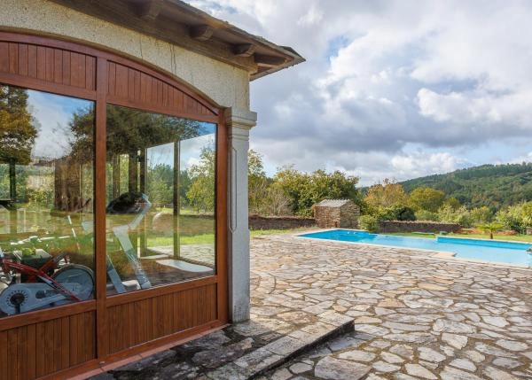 Galicia. Lugo, house with pool, exteriores 2