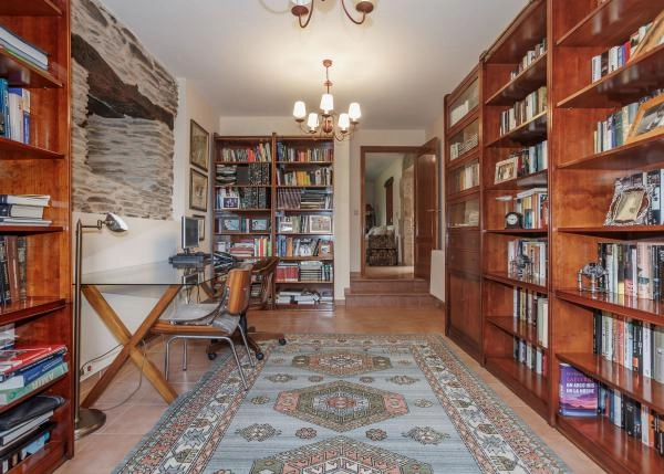 Galicia. Lugo, house with pool, biblioteca 1