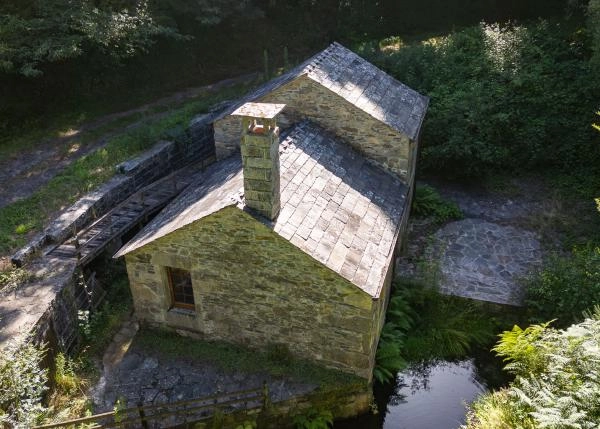 Galicia, Lugo; Begonte, arial view 2