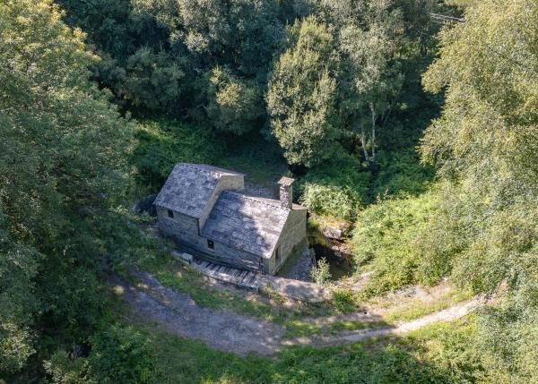 Galicia, Lugo; Begonte, arial view 1