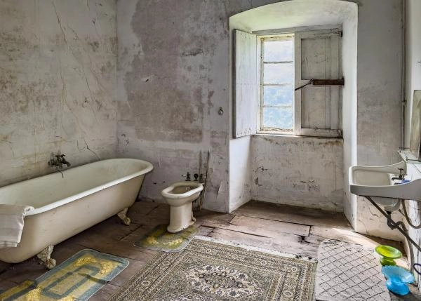 Asturias, Vegadeo, baño