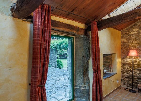 Galicia, Lugo, Cospeito, vista jardin 2