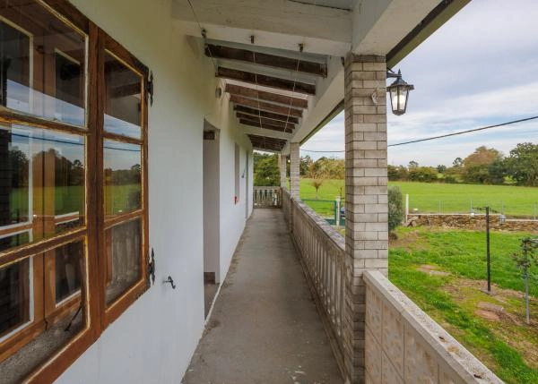 Galicia, Lugo, Cospeito, balconada